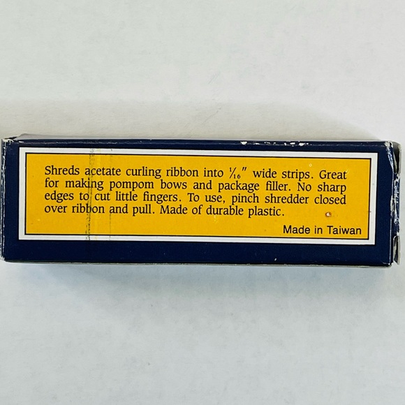 Nobel Hall Safety Ribbon Shredder about 3 inches - Picture 2 of 6